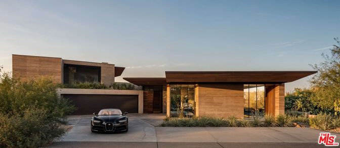 Attached, Exterior, Facade, Modern