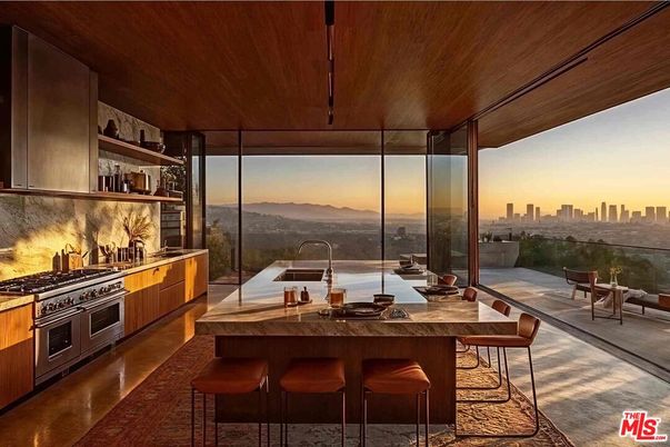 Interior, Kitchen, Wooden Ceilings, Wood Texture Flooring