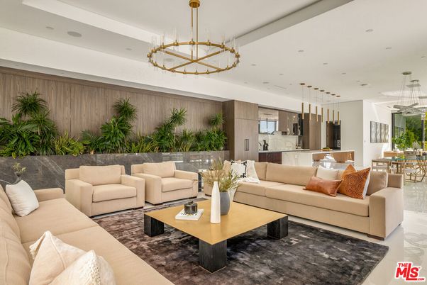 Dining room, Interior, Kitchen, Living room, Pendant Lights, Recessed Lighting