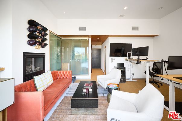 Home Office, Interior, Living room, Recessed Lighting