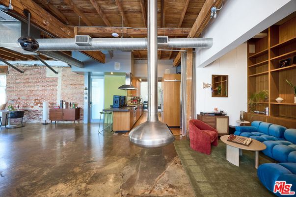 Interior, Kitchen, Living room, Stone Walls, Wooden Beams, Wooden Ceilings, Wood Texture Flooring