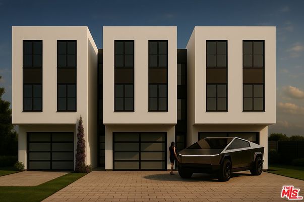 Attached, Exterior, Facade, Rowhouse