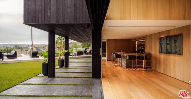 Exterior, Recessed Lighting, Wood Texture Flooring