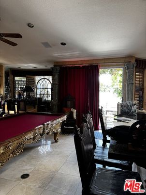 Billiard Table, Dining room, Game Room, Interior, Recessed Lighting