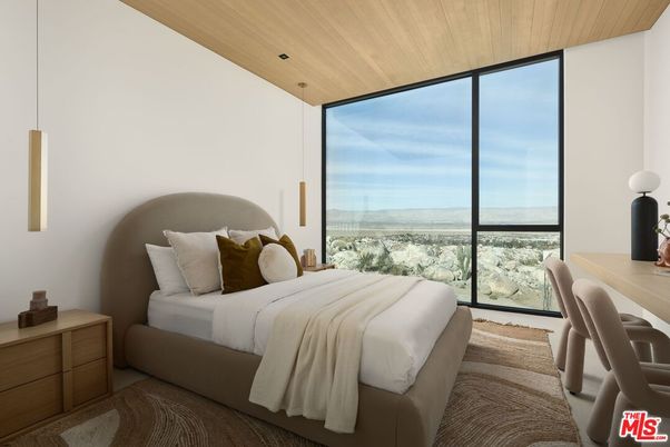 Bedroom, Interior, Wooden Ceilings
