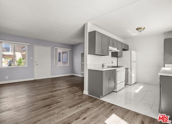 Interior, Kitchen, Marble, Wood Texture Flooring