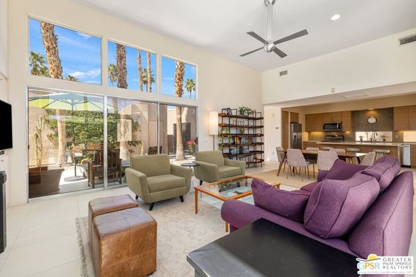 Dining room, Interior, Kitchen, Living room, Recessed Lighting, Stainless Steel Appliances