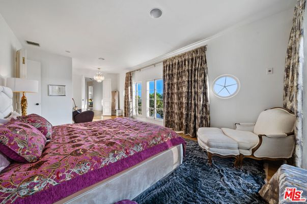 Bedroom, Chandelier, Interior