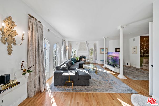 Fireplace, Interior, Living room, Wood Texture Flooring