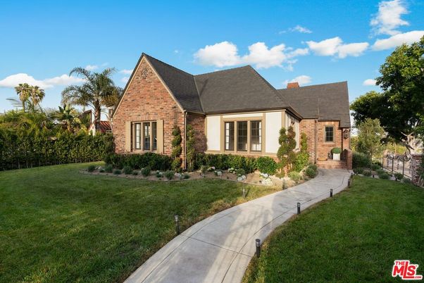Exterior, Facade, Brick Facade, Tudor Revival