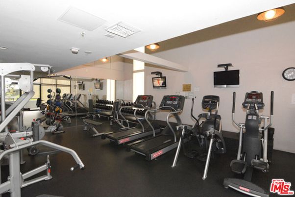 Fitness Equipment, Gym, Interior, Recessed Lighting