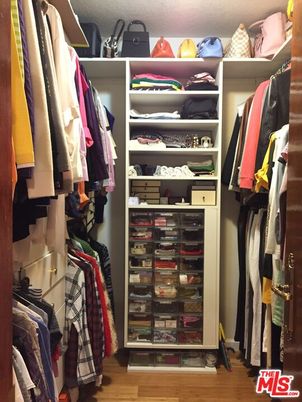 Interior, Walk-in Closets, Wood Texture Flooring