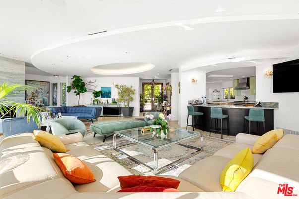 Interior, Kitchen, Living room, Recessed Lighting