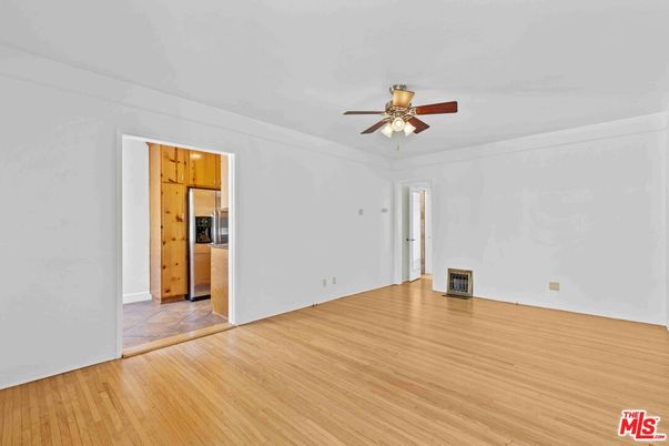 Empty room, Interior, Kitchen, Wood Texture Flooring