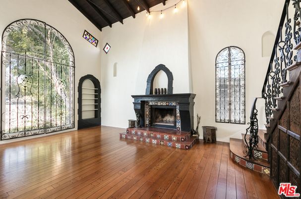 Fireplace, Interior, Wooden Beams, Wooden Ceilings, Wood Texture Flooring