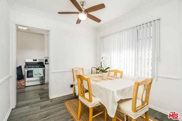 Dining room, Interior, Wood Texture Flooring