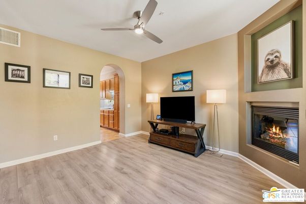 Fireplace, Interior, Wood Texture Flooring