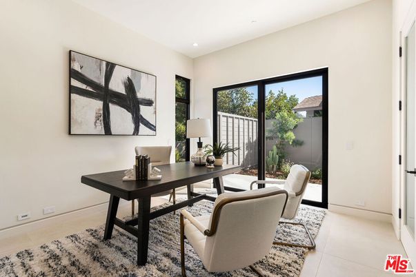 Home Office, Interior, Recessed Lighting