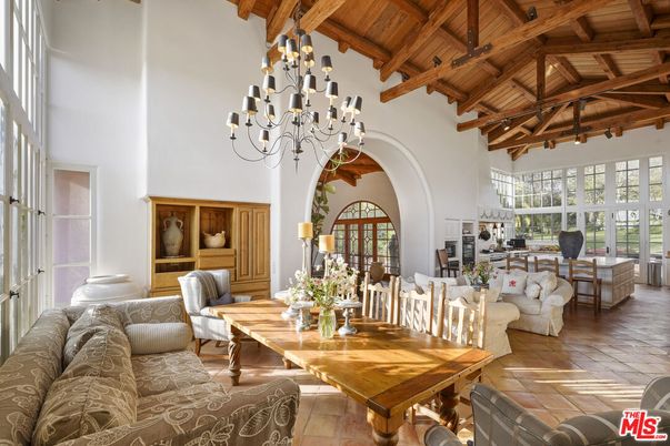 Chandelier, Dining room, Interior, Living room, Wooden Beams, Wooden Ceilings
