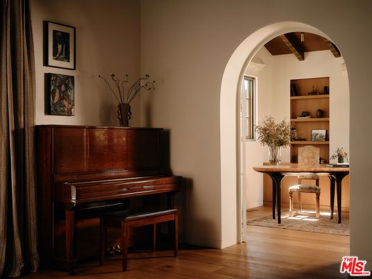 Interior, Piano, Wood Texture Flooring