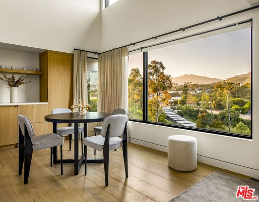 Dining room, Interior, Wood Texture Flooring