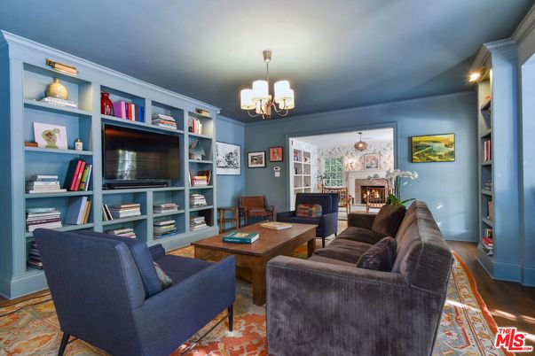 Chandelier, Fireplace, Interior, Living room, Wood Texture Flooring