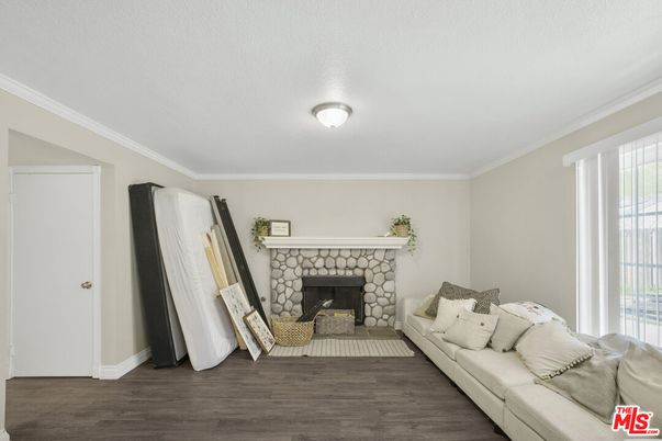 Fireplace, Interior, Wood Texture Flooring