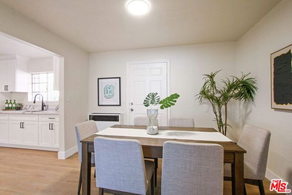 Dining room, Interior, Kitchen, Wood Texture Flooring