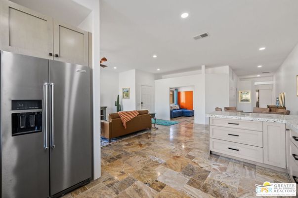 Interior, Kitchen, Living room, Recessed Lighting