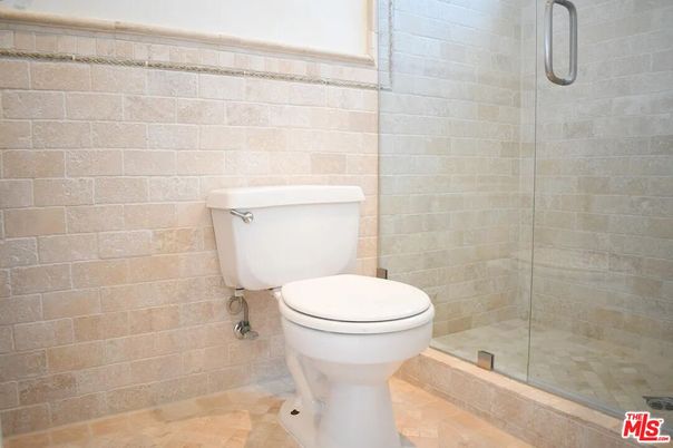 Bathroom, Glass Shower, Interior, Stone Walls