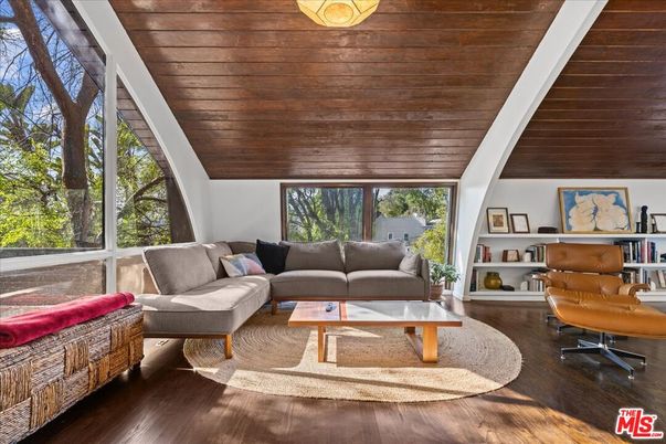Interior, Living room, Wooden Ceilings, Wood Texture Flooring