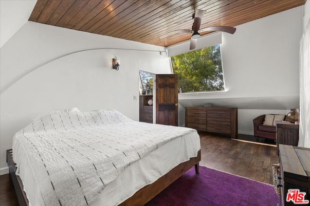 Bedroom, Interior, Wooden Ceilings, Wood Texture Flooring