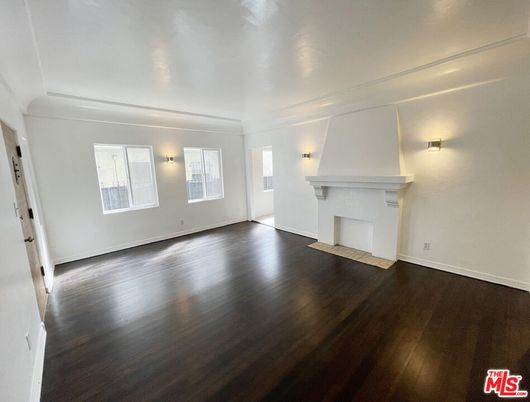 Empty room, Fireplace, Interior, Wood Texture Flooring