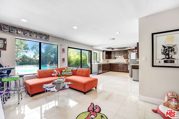 Interior, Kitchen, Living room, Recessed Lighting