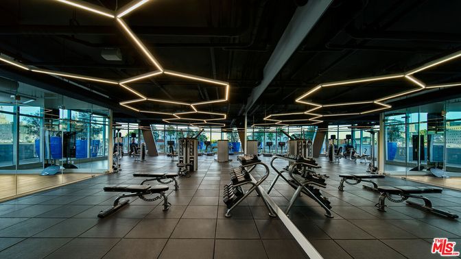 Fitness Equipment, Gym, Interior
