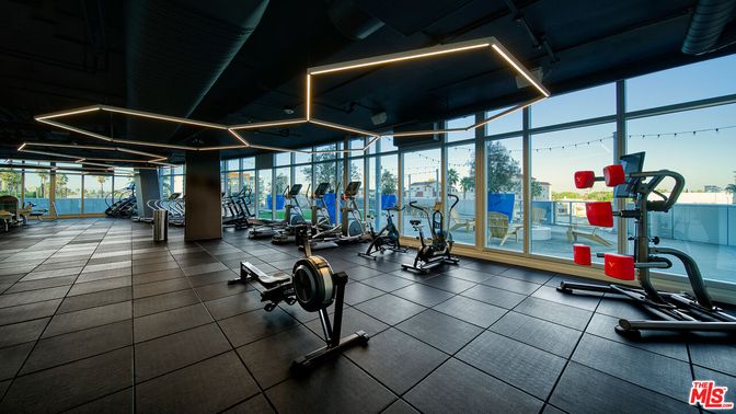 Fitness Equipment, Gym, Interior