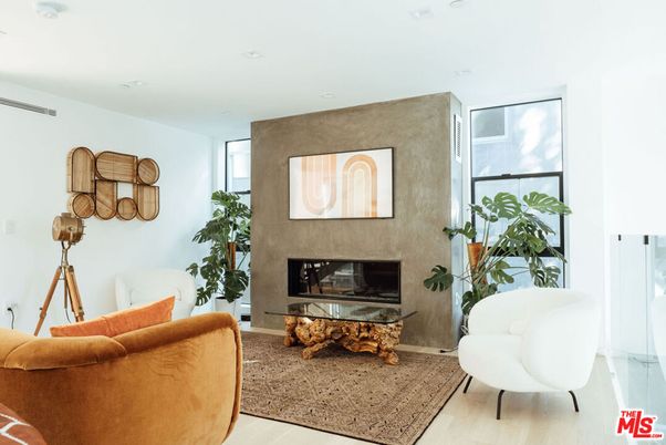 Fireplace, Interior, Living room, Recessed Lighting