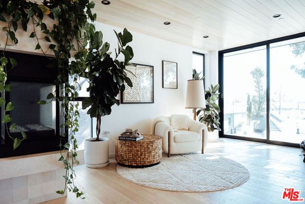 Interior, Recessed Lighting, Wooden Ceilings, Wood Texture Flooring