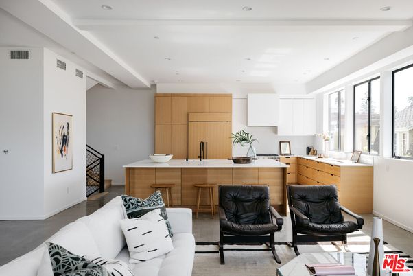 Interior, Kitchen, Living room, Recessed Lighting