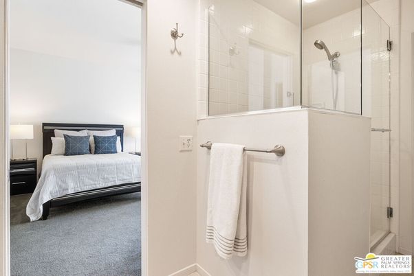 Bathroom, Bedroom, Glass Shower, Interior
