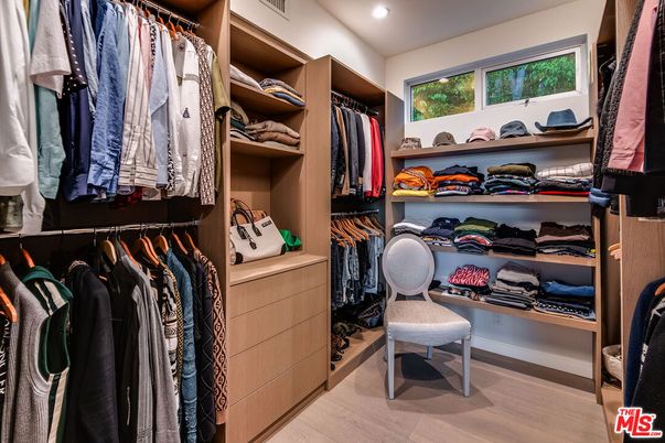 Interior, Recessed Lighting, Walk-in Closets, Wood Texture Flooring