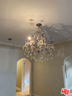 Chandelier, Interior, Recessed Lighting, Wood Texture Flooring