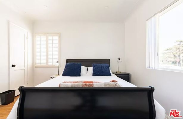 Bedroom, Home Office, Interior, Recessed Lighting, Wood Texture Flooring