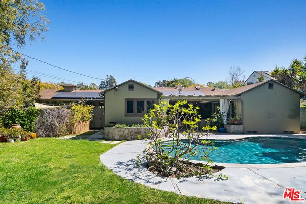 Backyard, Exterior, Pool, Solar Panels