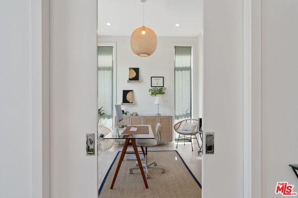 Home Office, Interior, Pendant Lights, Recessed Lighting