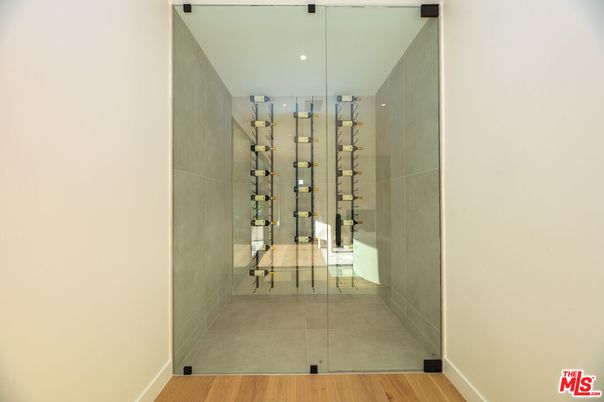 Interior, Recessed Lighting, Wine Storage, Wood Texture Flooring