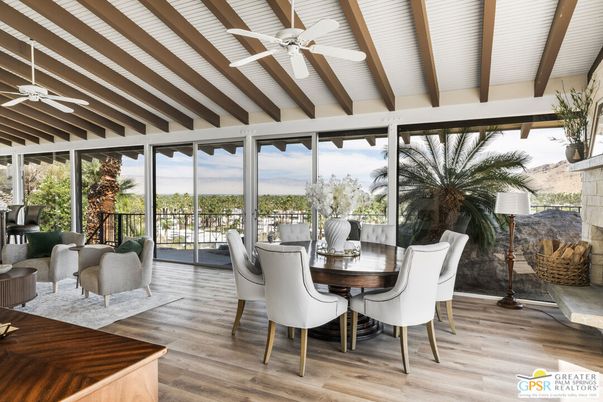 Dining room, Interior, Living room, Sun Room, Wooden Beams, Wood Texture Flooring
