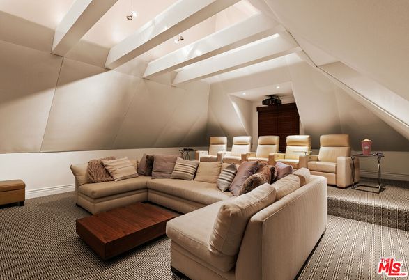 Home Theatre Room, Interior, Living room, Recessed Lighting, Theatre Room