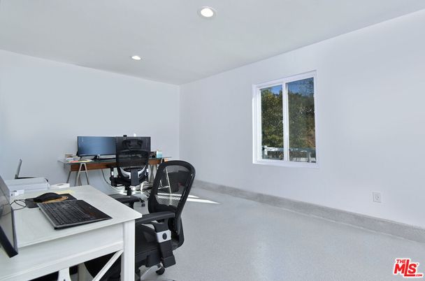 Home Office, Interior, Recessed Lighting