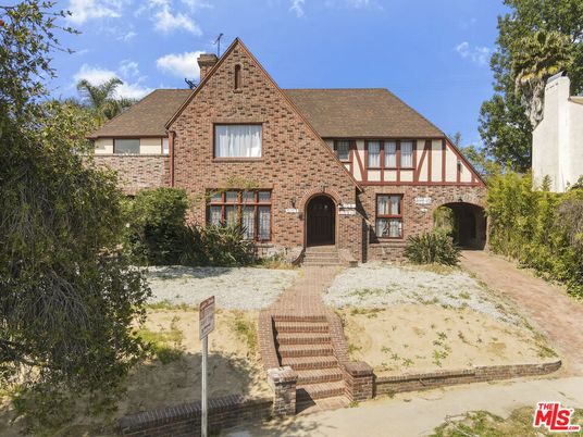 Exterior, Facade, Brick Facade, Tudor Revival